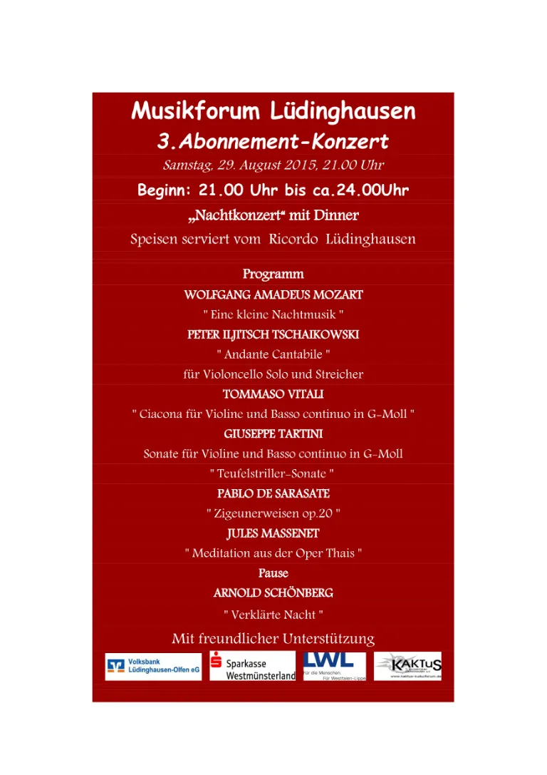Musica Camerata 2015